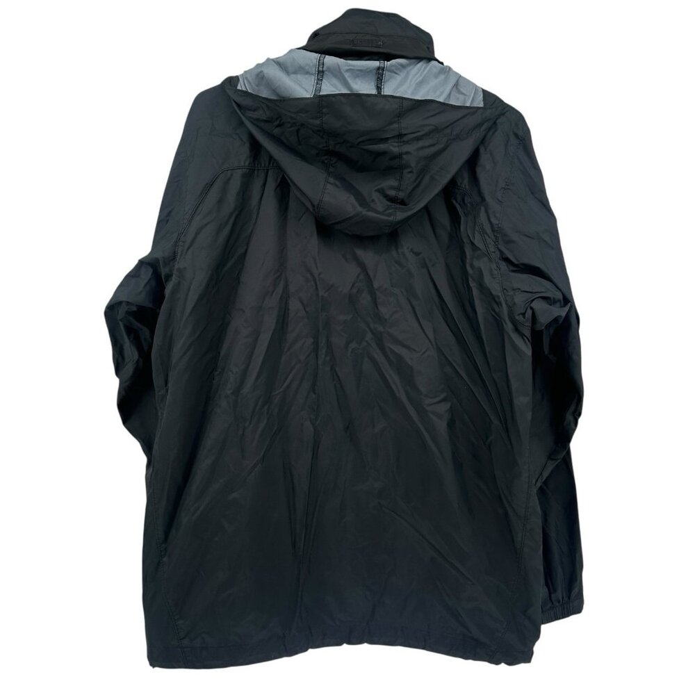 Columbia Jacket Womens M Black Hooded Lightweight Windbreaker Full Zip Casual - Picture 5 of 11